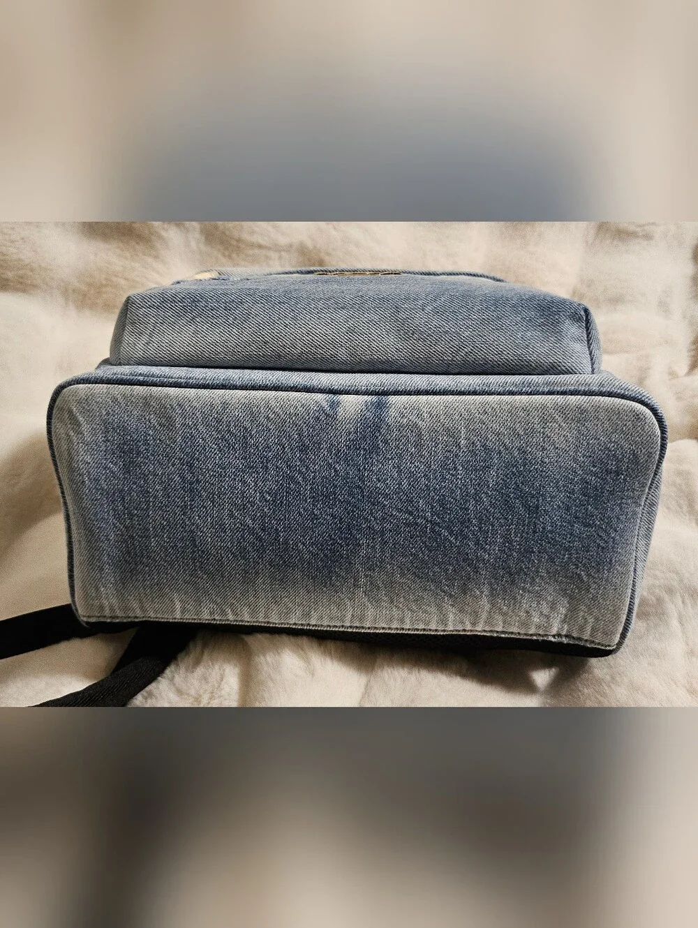 Coach Taylor Small Backpack In Loved Denim